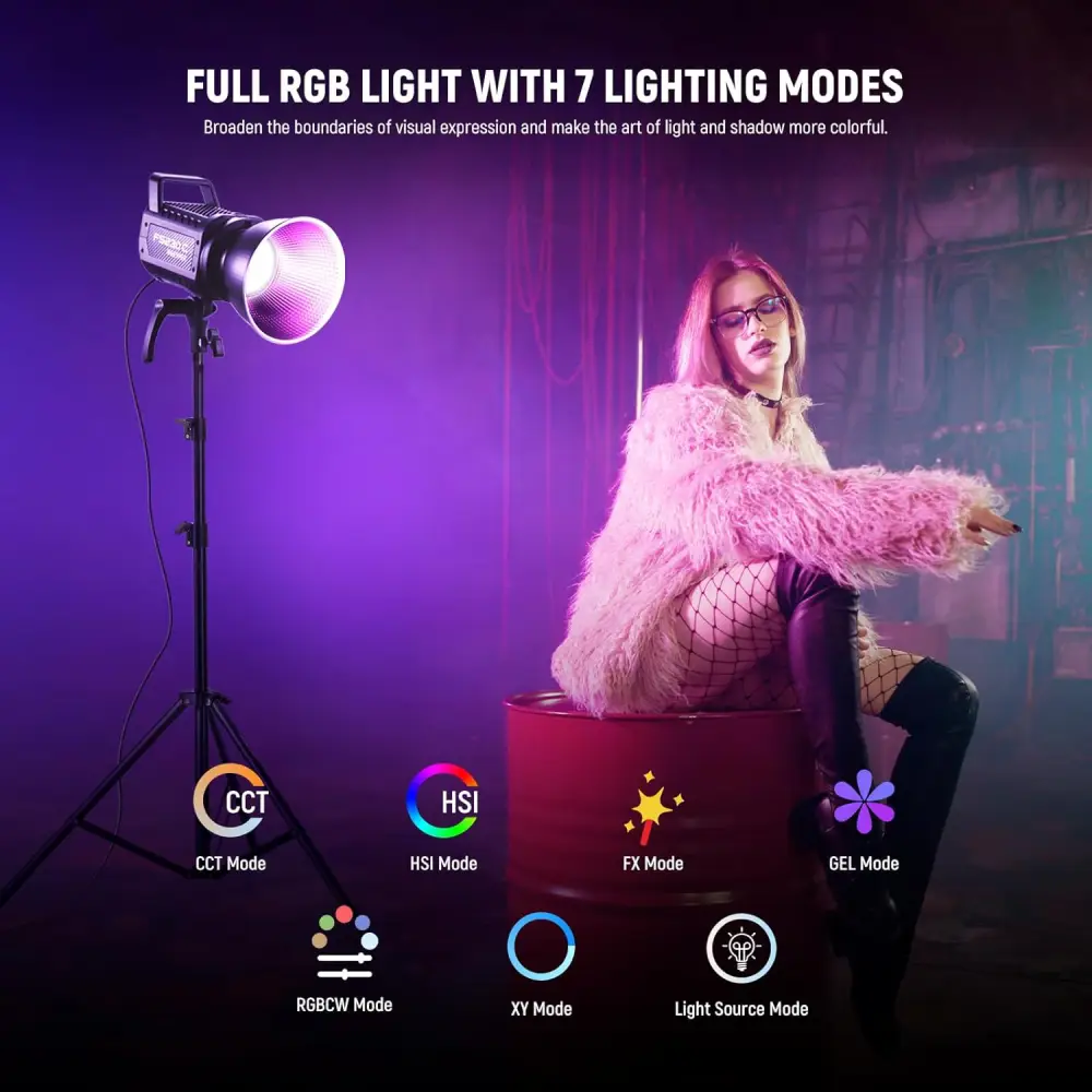 ویدیو لایت نیور NEEWER FS230C 230W RGB VIDEO LIGHT — تصویر 2