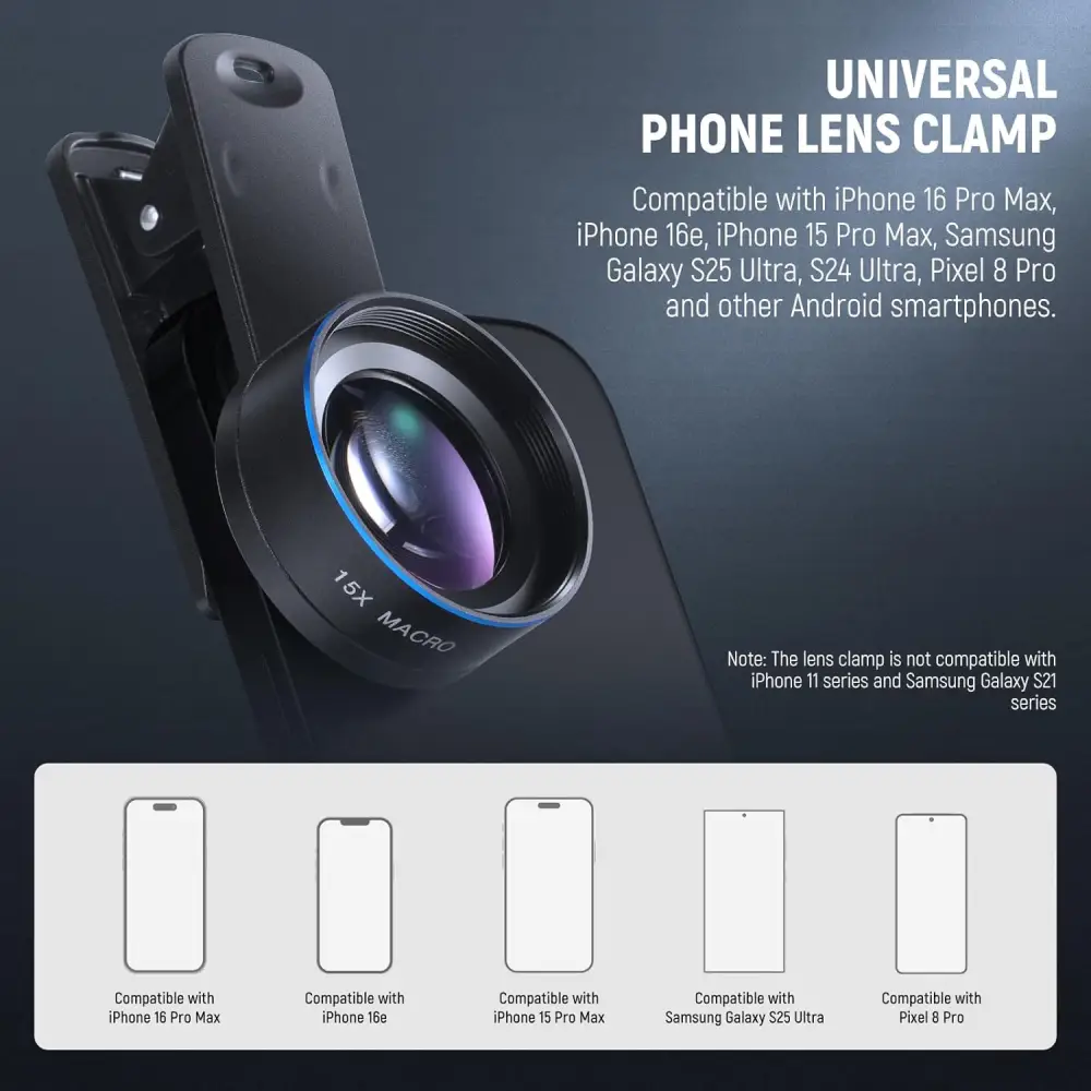 لنز موبایل نیور NEEWER LS-69 15X MACRO MOBILE PHONE LENS — تصویر 4
