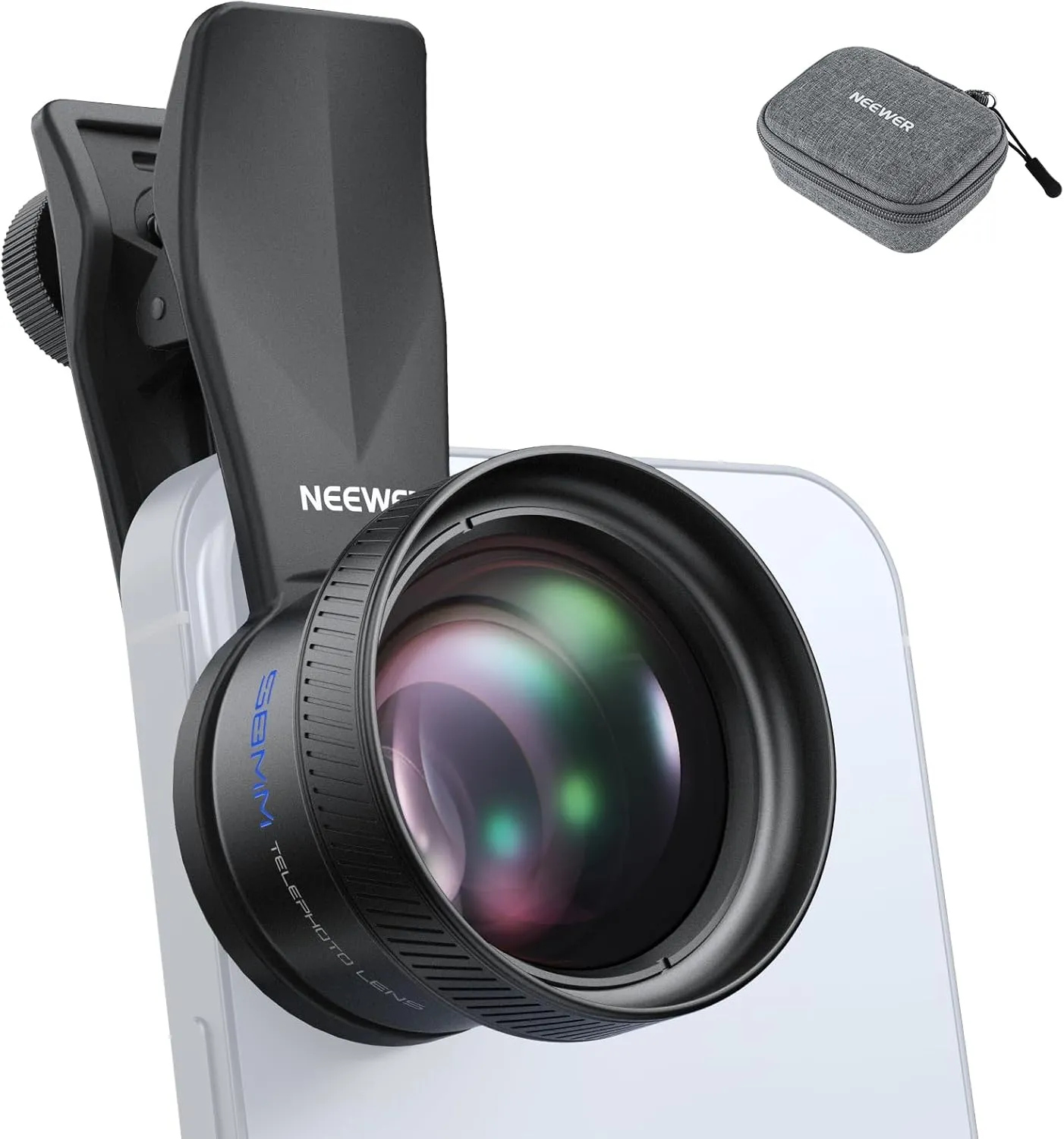 لنز موبایل نیور NEEWER LS-71 58mm PORTRAIT LENS 3RD GENERATION WITH 17mm THREAD CLAMP