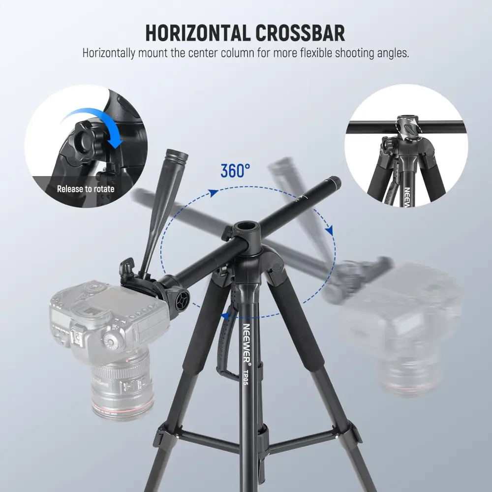 سه پایه دوربین نیور NEEWER TP05 CAMERA TRIPOD WITH PAN HEAD