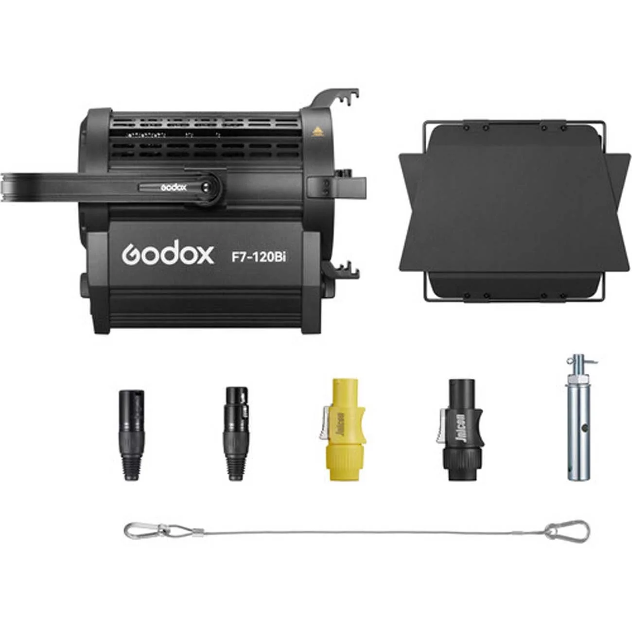 کیت نور فرسنل گودکس Godox F7-120Bi K2 120W Bi-Color LED Fresnel Light Kit