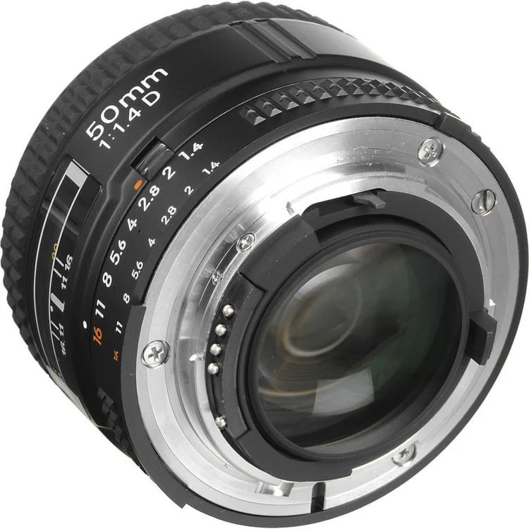 لنز نیکون Nikon AF NIKKOR 50mm f/1.4D Lens (دست دوم) — تصویر 4