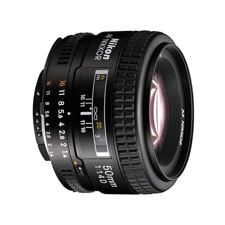 لنز نیکون Nikon AF NIKKOR 50mm f/1.4D Lens (دست دوم) — تصویر 2