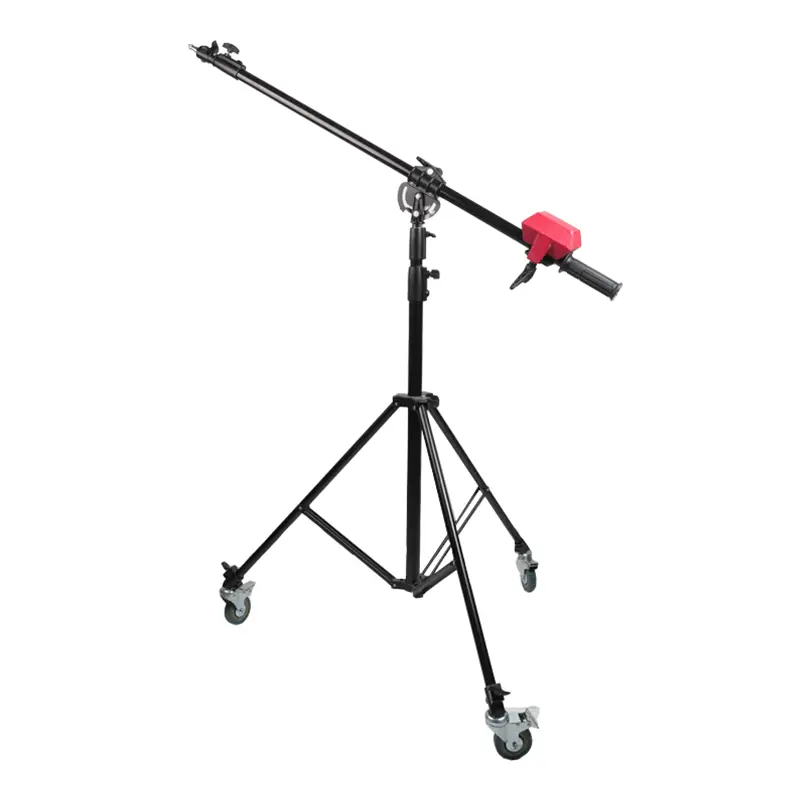سه‌پایه بوم چرخ‌دار وزنه‌دار فوتوکس Photox Wheeled Boom Stand with Counterweight