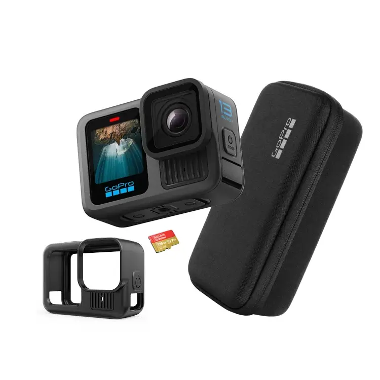 دوربین گوپرو هیرو GoPro HERO13 + رم Micro SD 64GB + کیف اورجینال+ کاور
