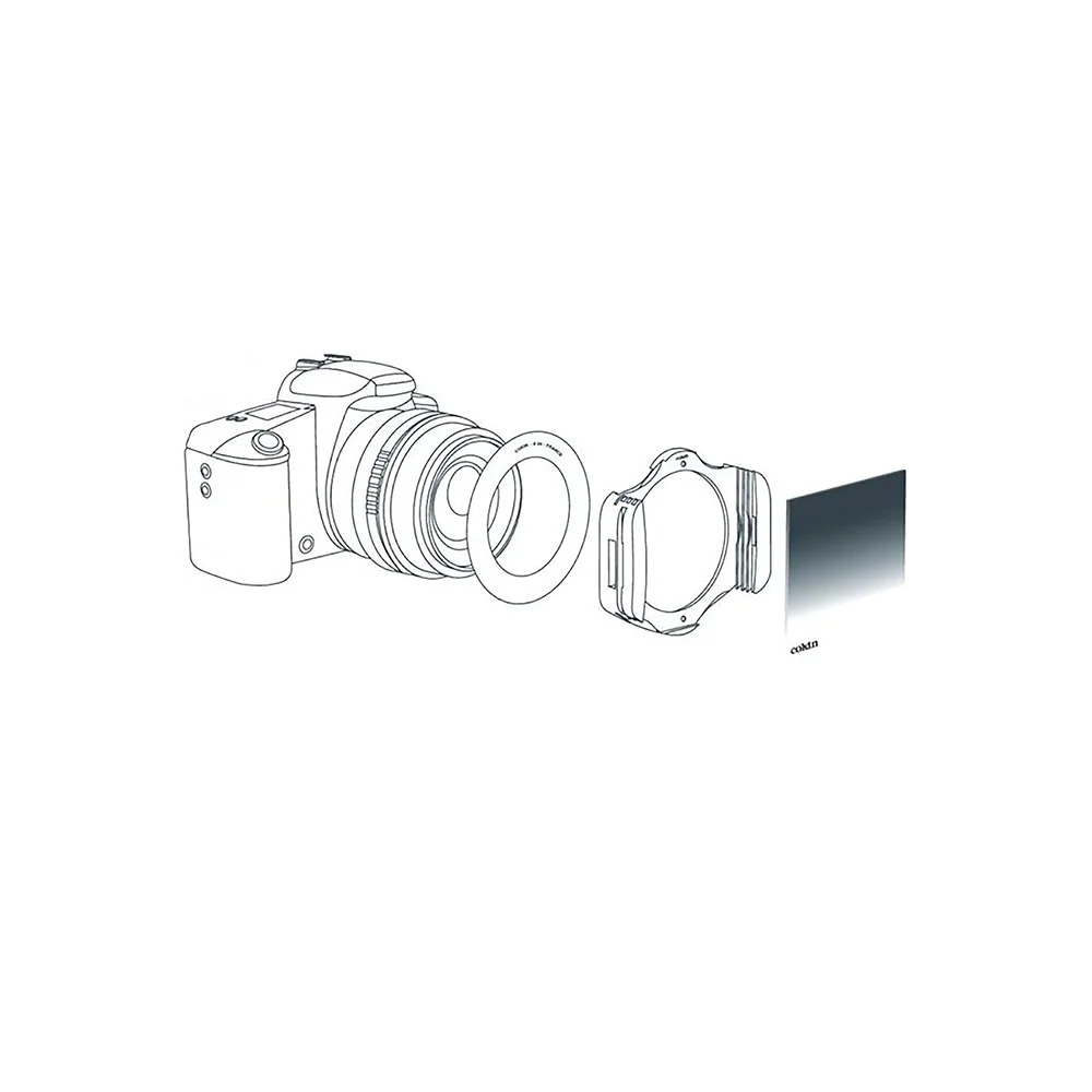 فیلتر لنز کوکین COKIN COEF. +1/3 WARM(81B) A 027 SQUARE FILTER — تصویر 1