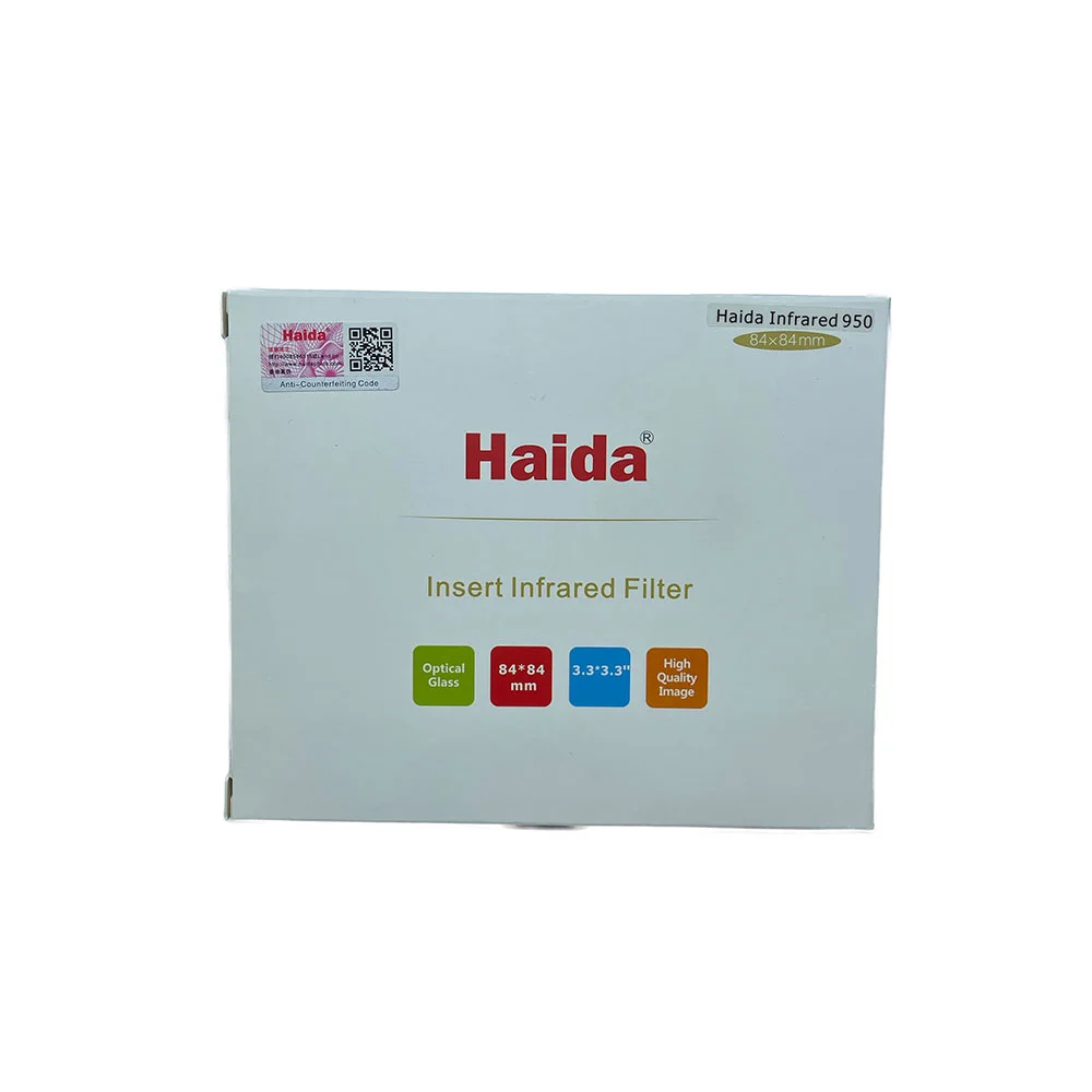 فیلتر لنز هایدا HAIDA INFERARED 950 High-Quality 84*84mm SQUARE FILTER — تصویر 1