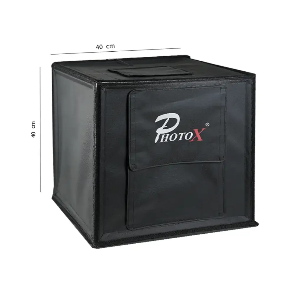 خیمه نور ال ای دی دار فوتوکس Photox Single-Color LED Light Box 40×40cm — تصویر 8