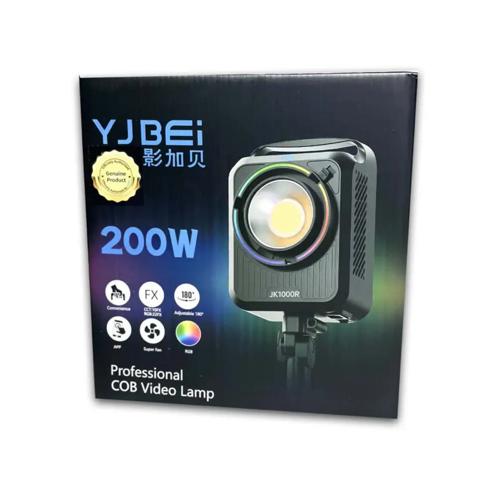 ویدیو لایت وای جی بی ای آی YJBEI JK-1000R RGB Video Light — تصویر 3