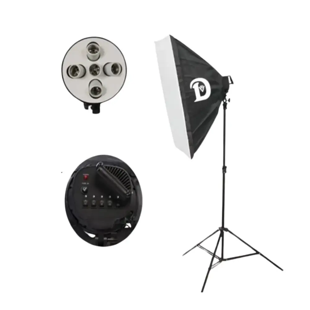 کیت هولدر سرامیکی دیاموند Diamond Continuous Lighting 5 Lamps