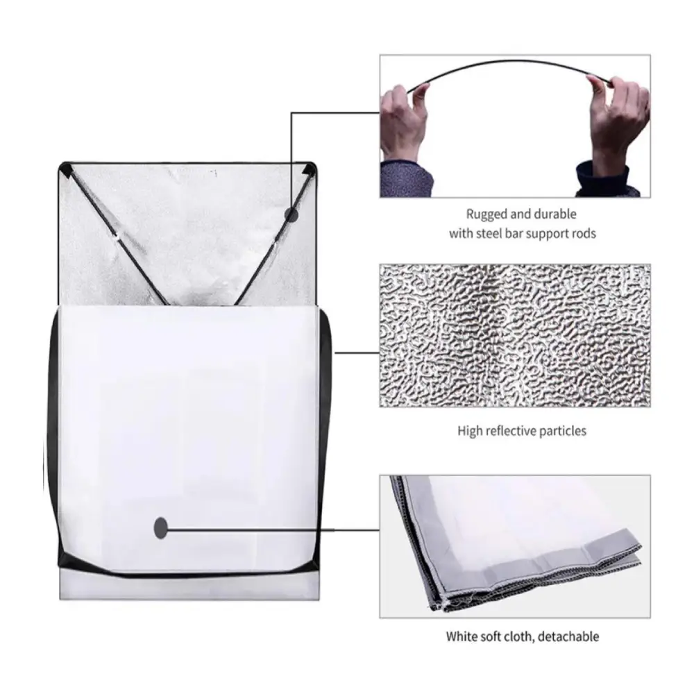 کیت هولدر سرامیکی دیاموند Diamond Continuous Lighting 5 Lamps — تصویر 2