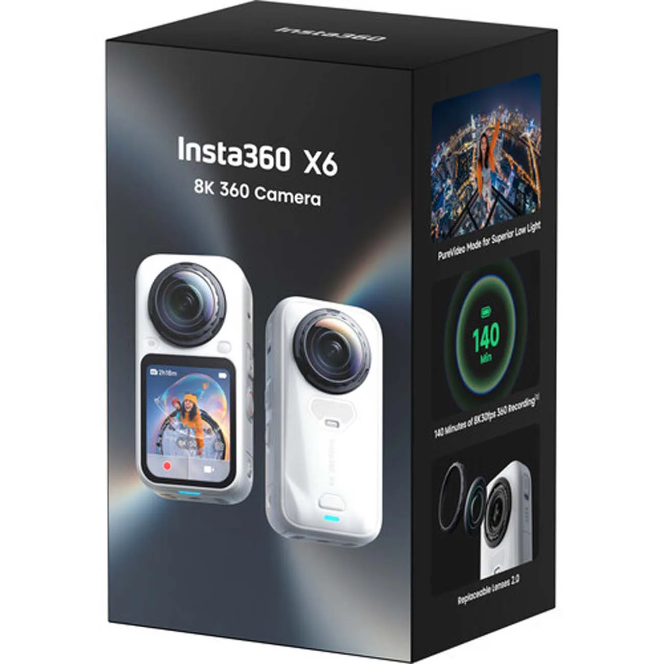 دوربین اکشن اینستا Insta360 X6 360° 8K Camera Essentials Bundle — تصویر 9