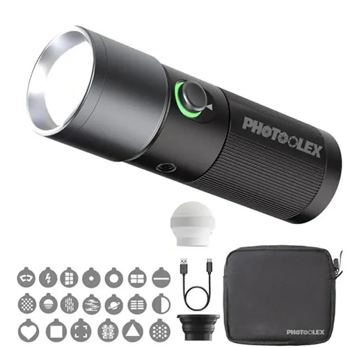 اسپات لایت LED چهار رنگ PHOTOOLEX Four Colors Photography Spotlight 10W — تصویر 1