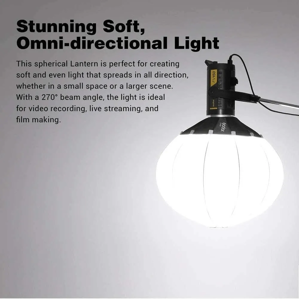 سافت بال بالنی گودکس Godox CS-50D Lantern Softbox — تصویر 4