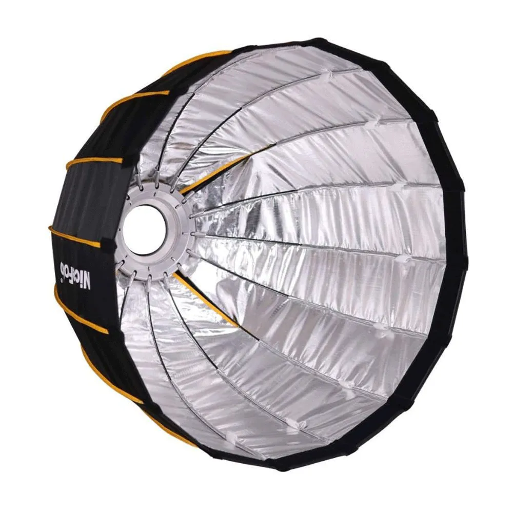 سافت باکس پارابولیک نایس فتو NiceFoto Parabolic Soft Box LED 60cm — تصویر 3