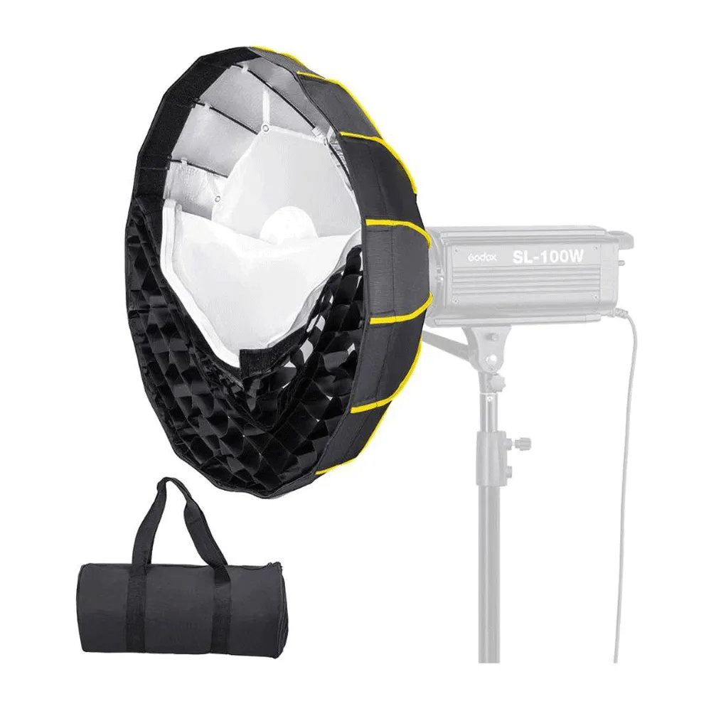 سافت باکس پارابولیک نایس فتو NiceFoto Parabolic Soft Box LED 60cm — تصویر 4