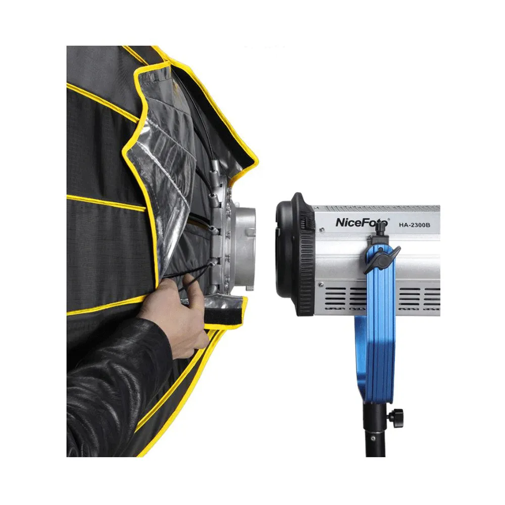 سافت باکس پارابوليک پرتابل نايس فتو Nicefoto 120cm Portable Parabolic Soft Box — تصویر 2