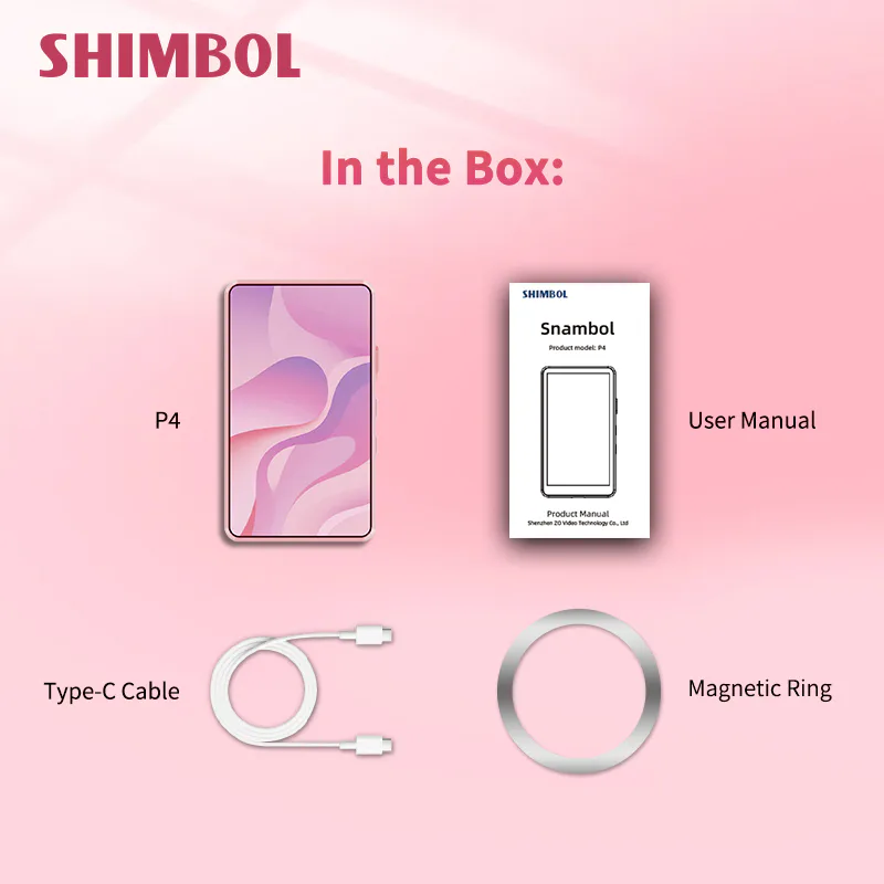 مانیتور سلفی موبایل شیمبول Shimbol P4 — تصویر 20