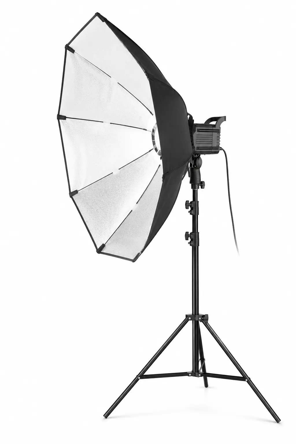 ویدیولایت انسر به همراه اکتاباکس 95 سانتی متر Video Light Answer with 95cm Octabox