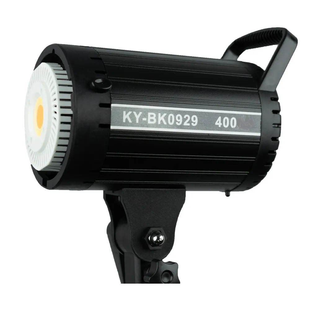 ویدیو لایت انسرمدلKY-BK۰۹۲۹ cob بدنه فلزی همراه با سه پایه و سافت باکسAnswer Video Light with Tripod and Softbox