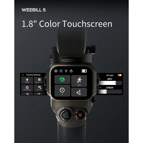 گیمبال دوربین ژیون Zhiyun WEEBILL 5 Handheld Gimbal Combo Kit — تصویر 14