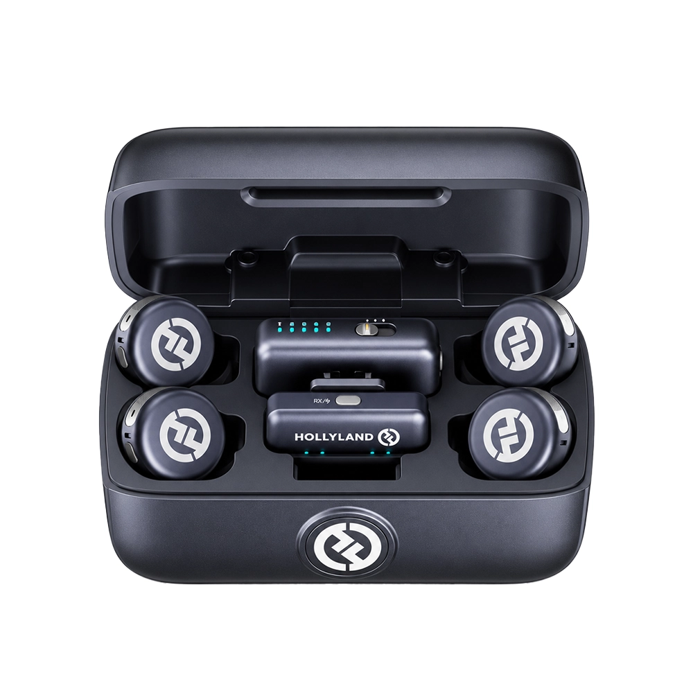 میکروفون بی‌ سیم هالی لند مدل Hollyland LARK M3 Combo 4TX + 2RX