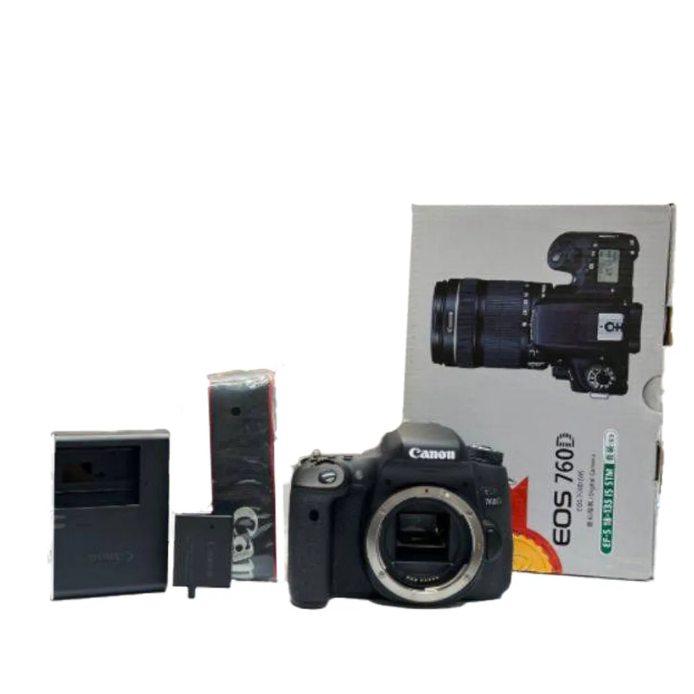 دوربین عکاسی کانن Canon EOS 760D Kit 18-135mm f/3.5-5.6 IS STM (دست دوم) — تصویر 4