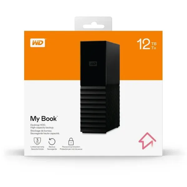 هارد اکسترنال وسترن دیجیتال مدل My Book Desktop(دست دوم)