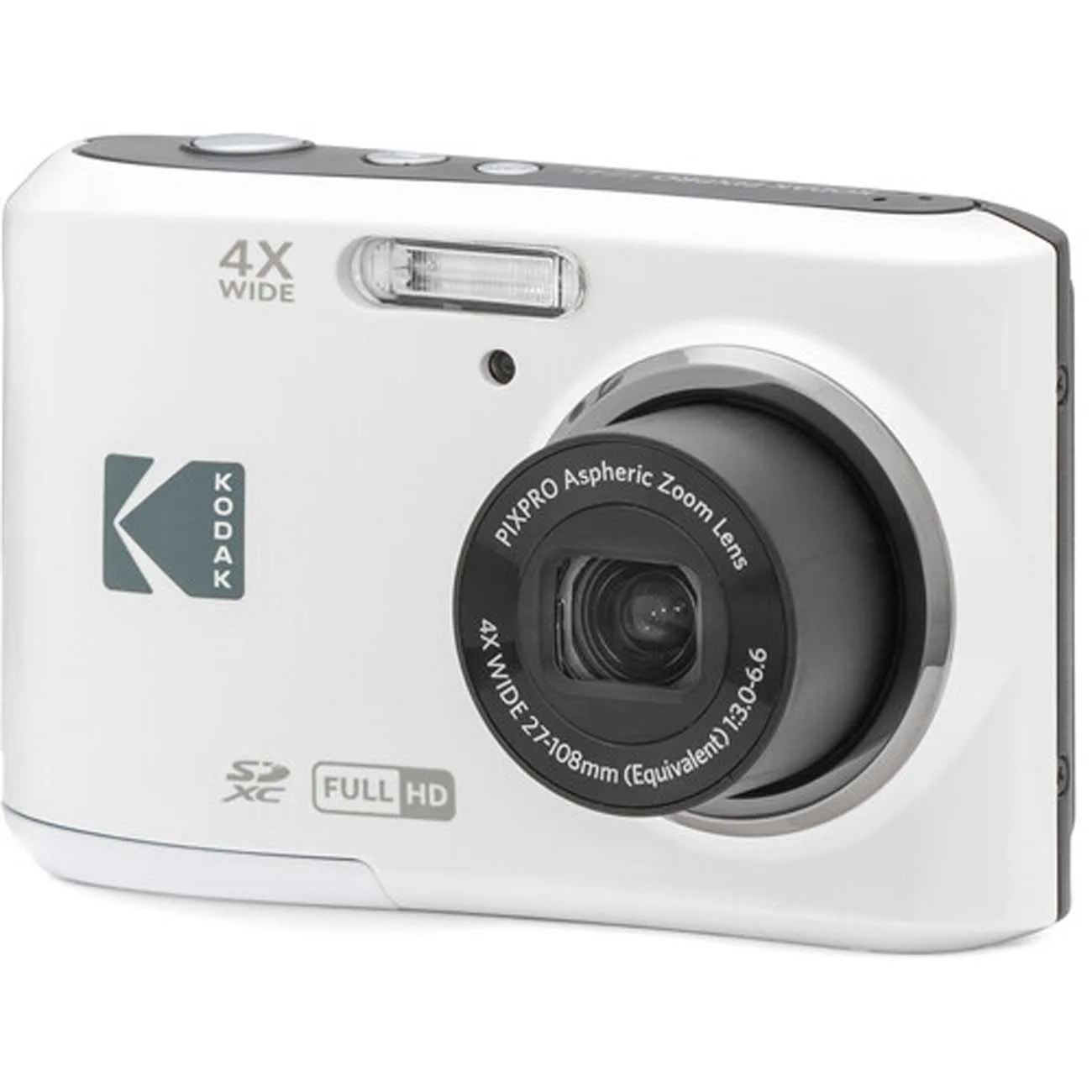 دوربین کامپکت کداک Kodak Pixpro FZ45 Digital Camera White — تصویر 3