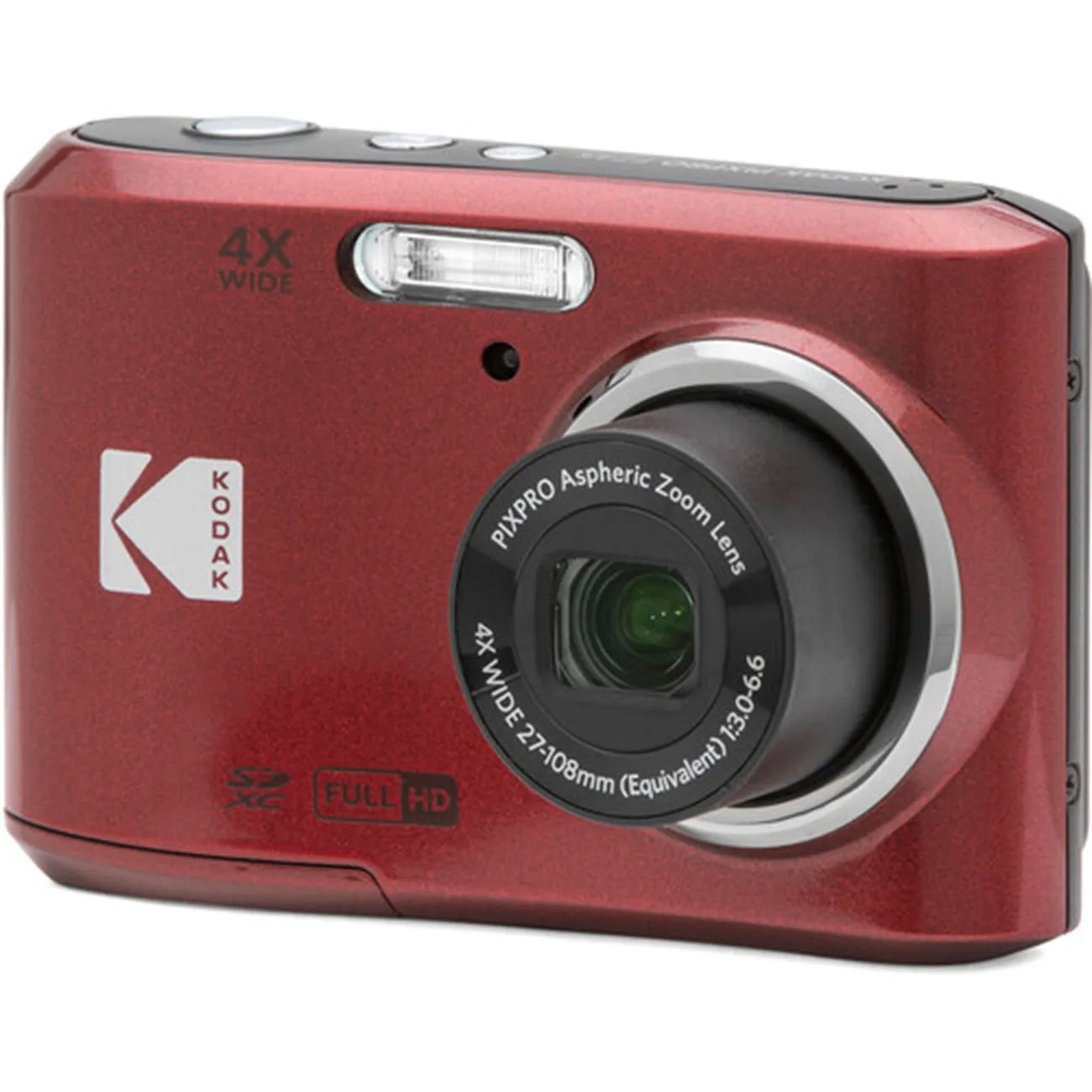 دوربین کامپکت کداک Kodak Pixpro FZ45 Digital Camera Red — تصویر 2