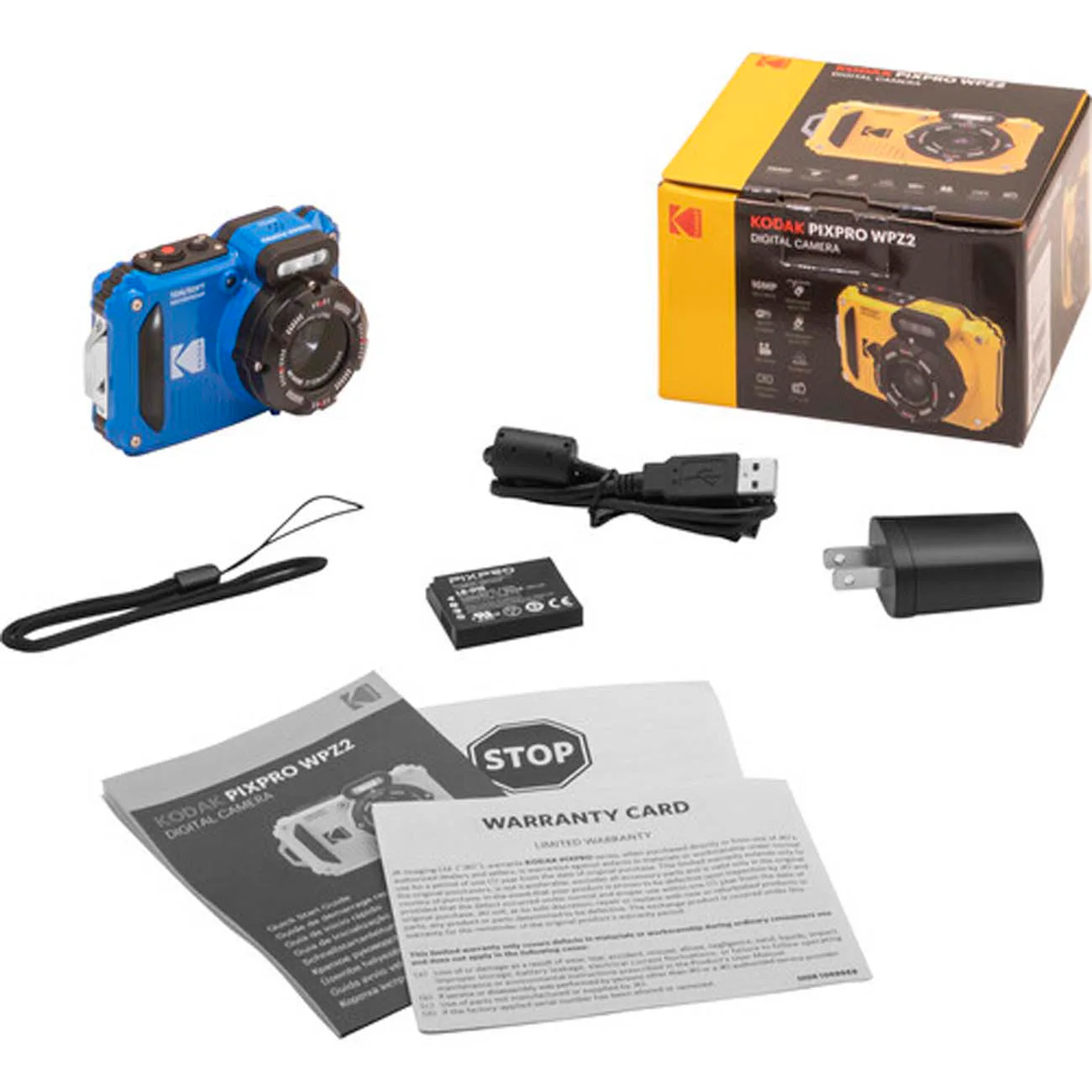 دوربین دیجیتال کداک Kodak PIXPRO WPZ2 Digital Camera Blue — تصویر 8