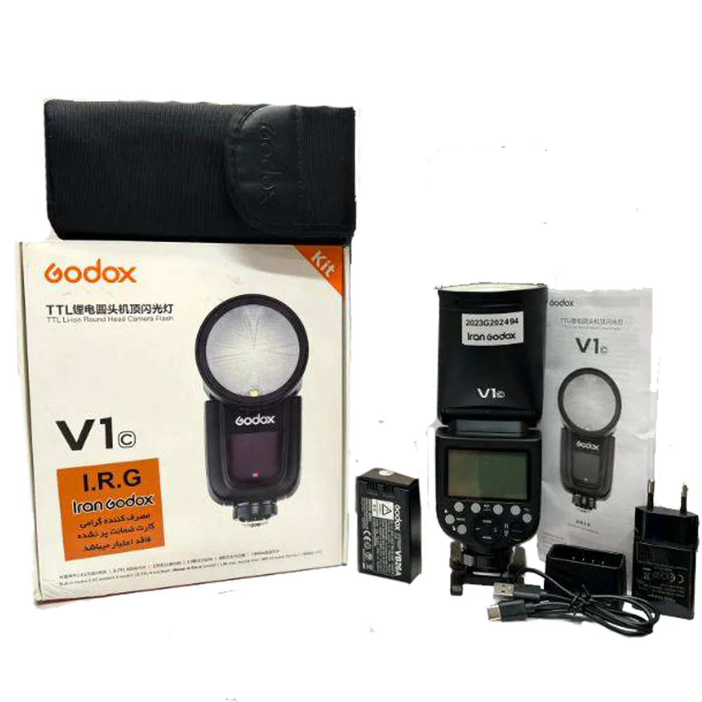 فلاش اسپیدلایت گودکس دست دوم Godox V1 Flash For Canon — تصویر 3