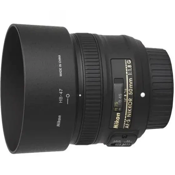 لنز نیکون  Nikon AF-S NIKKROR 50mm f/1.8G Lens (دست دوم)
